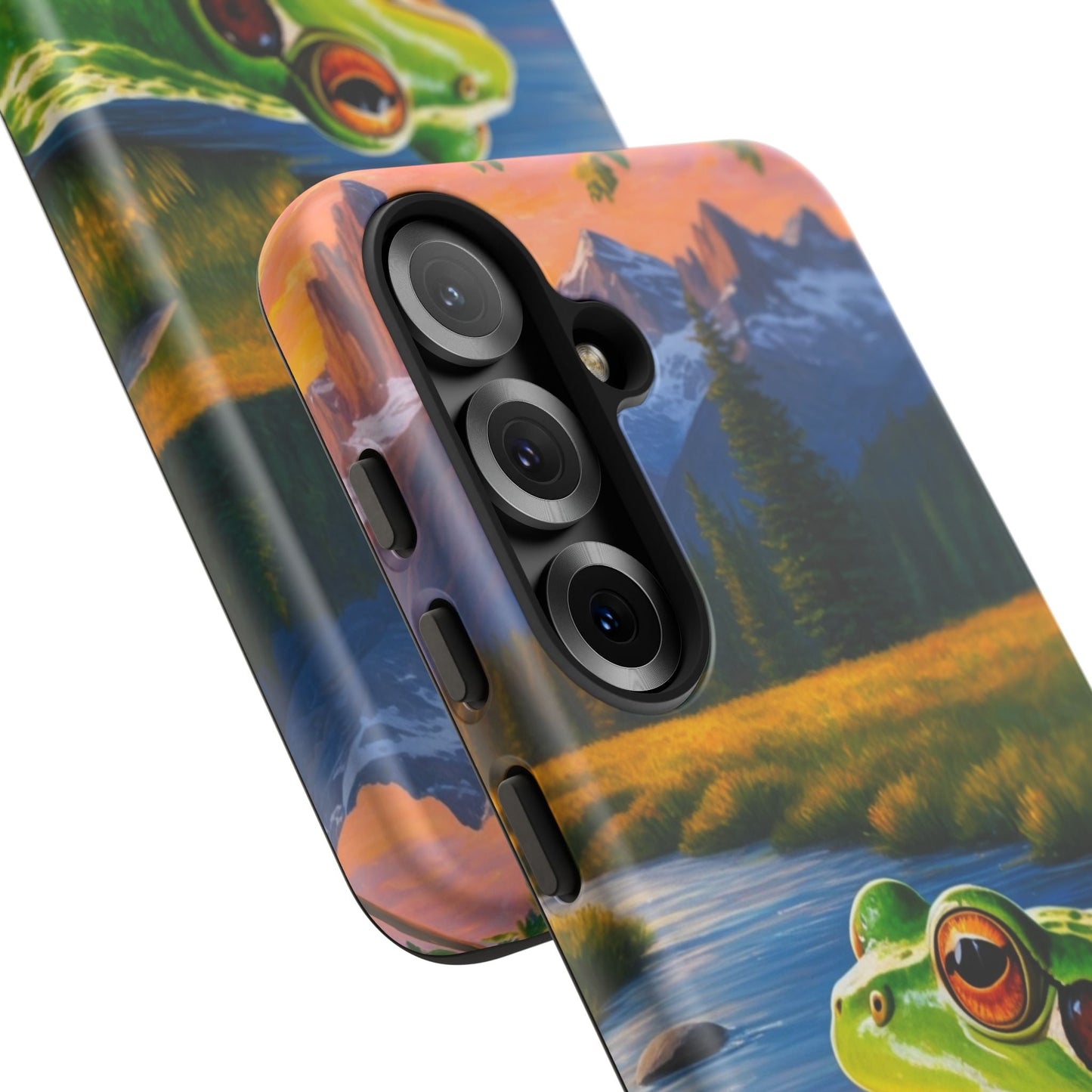 Sunset Serenity Frog - Nature - Inspired Samsung Galaxy Case - BOGO Cases