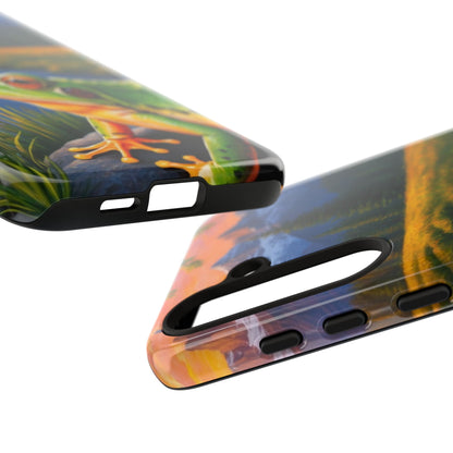 Sunset Serenity Frog - Nature - Inspired Samsung Galaxy Case - BOGO Cases