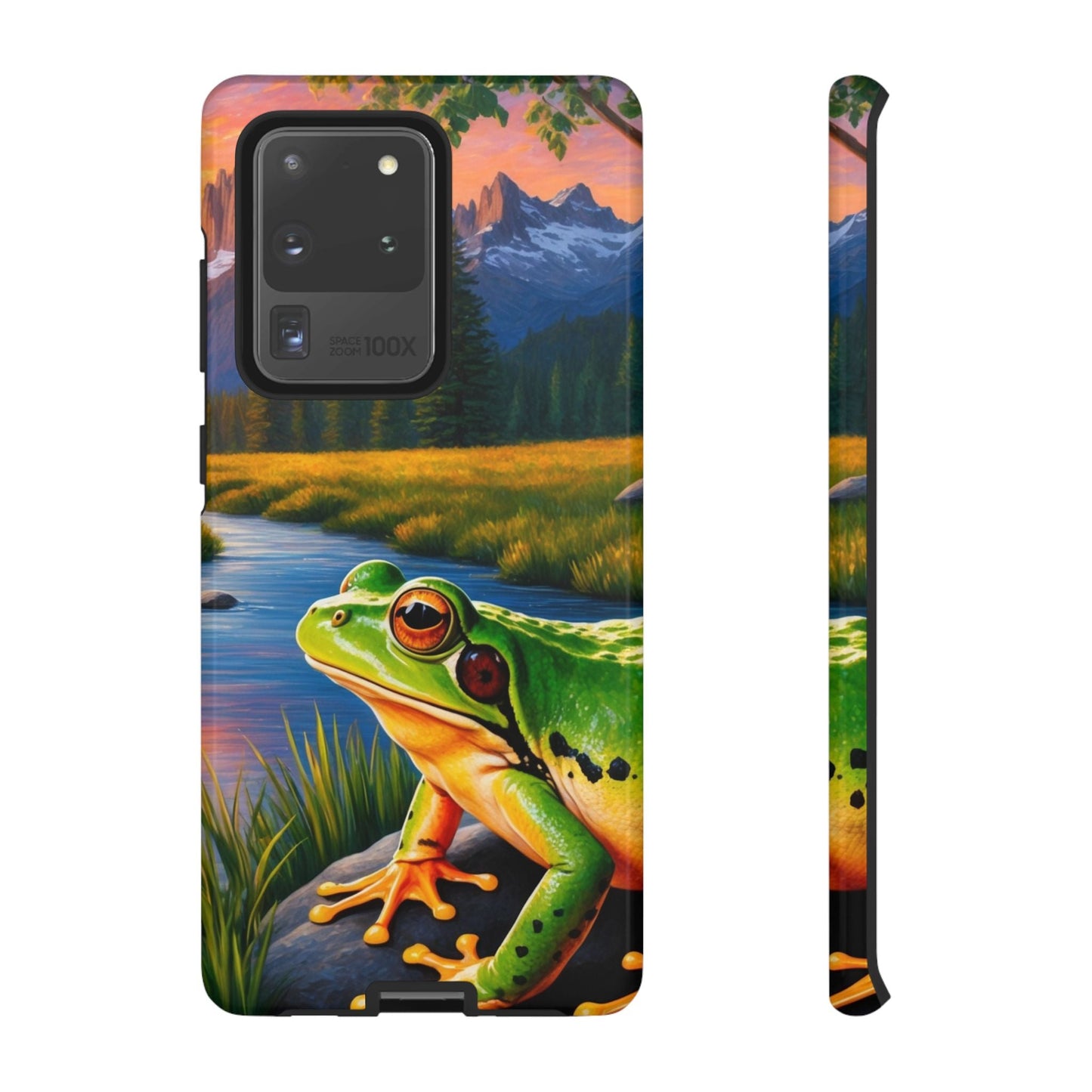 Sunset Serenity Frog - Nature - Inspired Samsung Galaxy Case - BOGO Cases