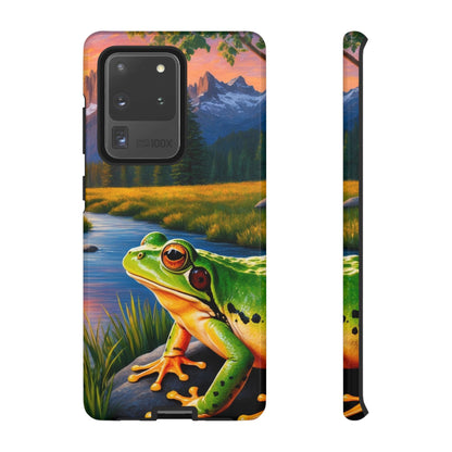 Sunset Serenity Frog - Nature - Inspired Samsung Galaxy Case - BOGO Cases