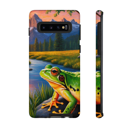 Sunset Serenity Frog - Nature - Inspired Samsung Galaxy Case - BOGO Cases