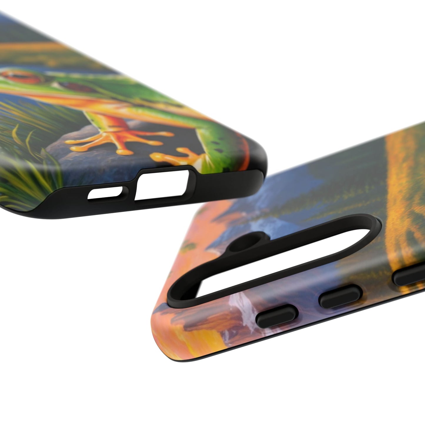 Sunset Serenity Frog - Nature - Inspired Samsung Galaxy Case - BOGO Cases