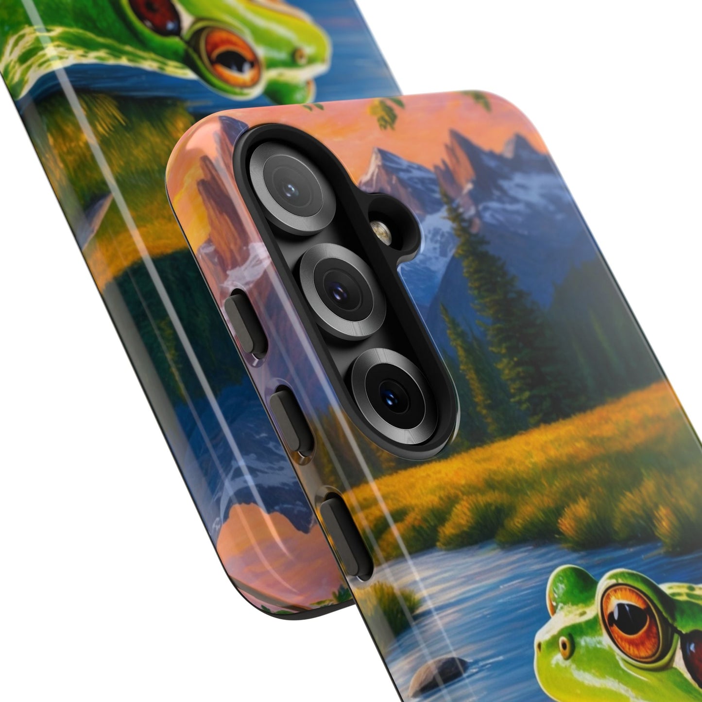 Sunset Serenity Frog - Nature - Inspired Samsung Galaxy Case - BOGO Cases
