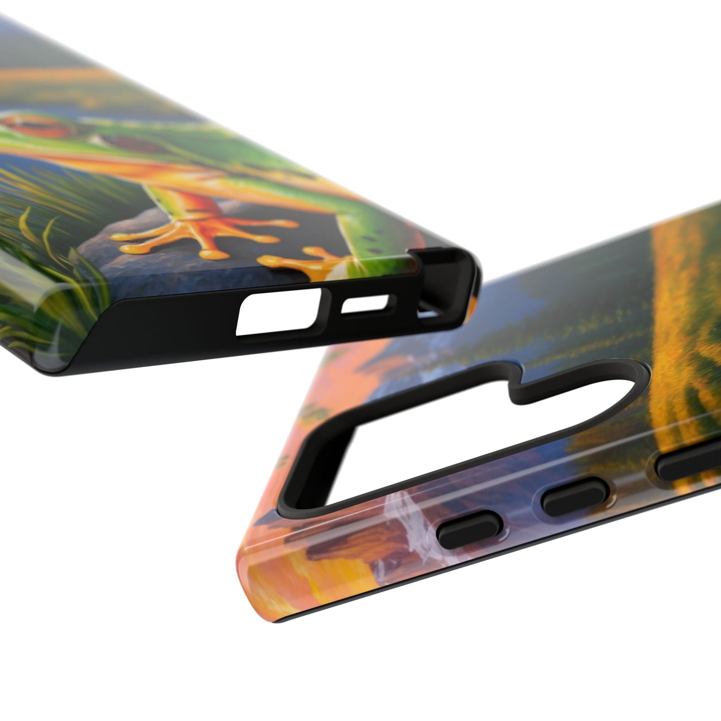 Sunset Serenity Frog - Nature - Inspired Samsung Galaxy Case - BOGO Cases