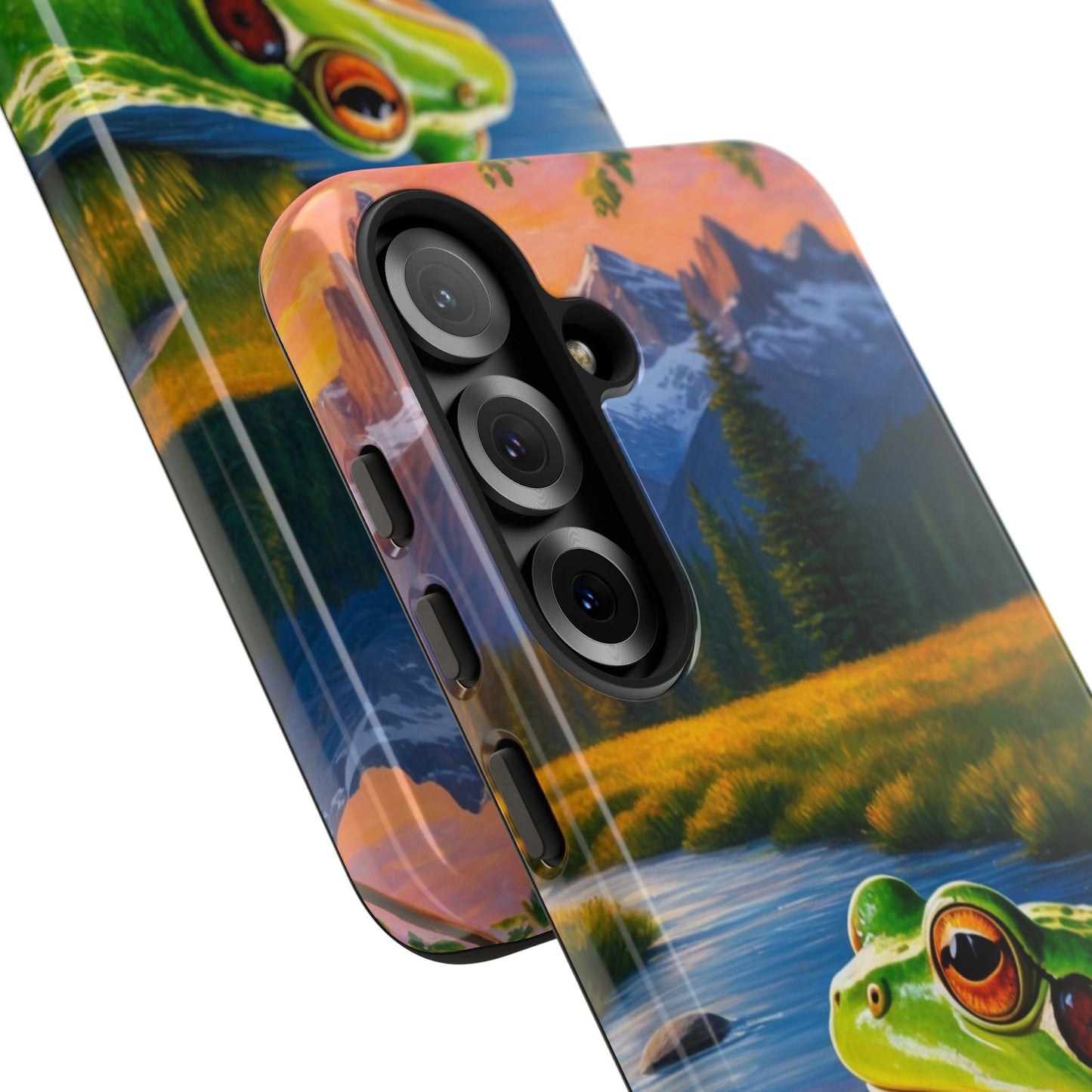 Sunset Serenity Frog - Nature - Inspired Samsung Galaxy Case - BOGO Cases