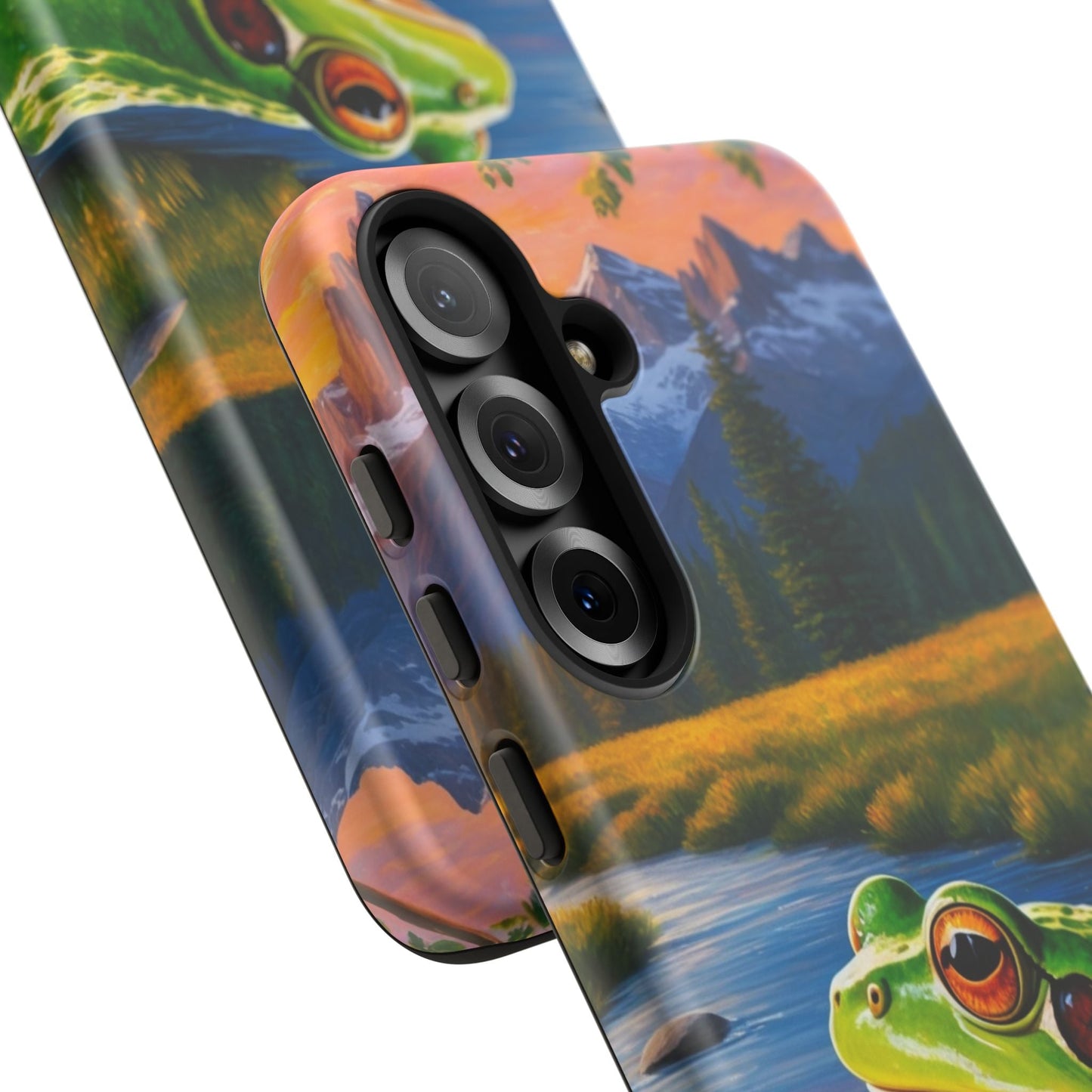 Sunset Serenity Frog - Nature - Inspired Samsung Galaxy Case - BOGO Cases