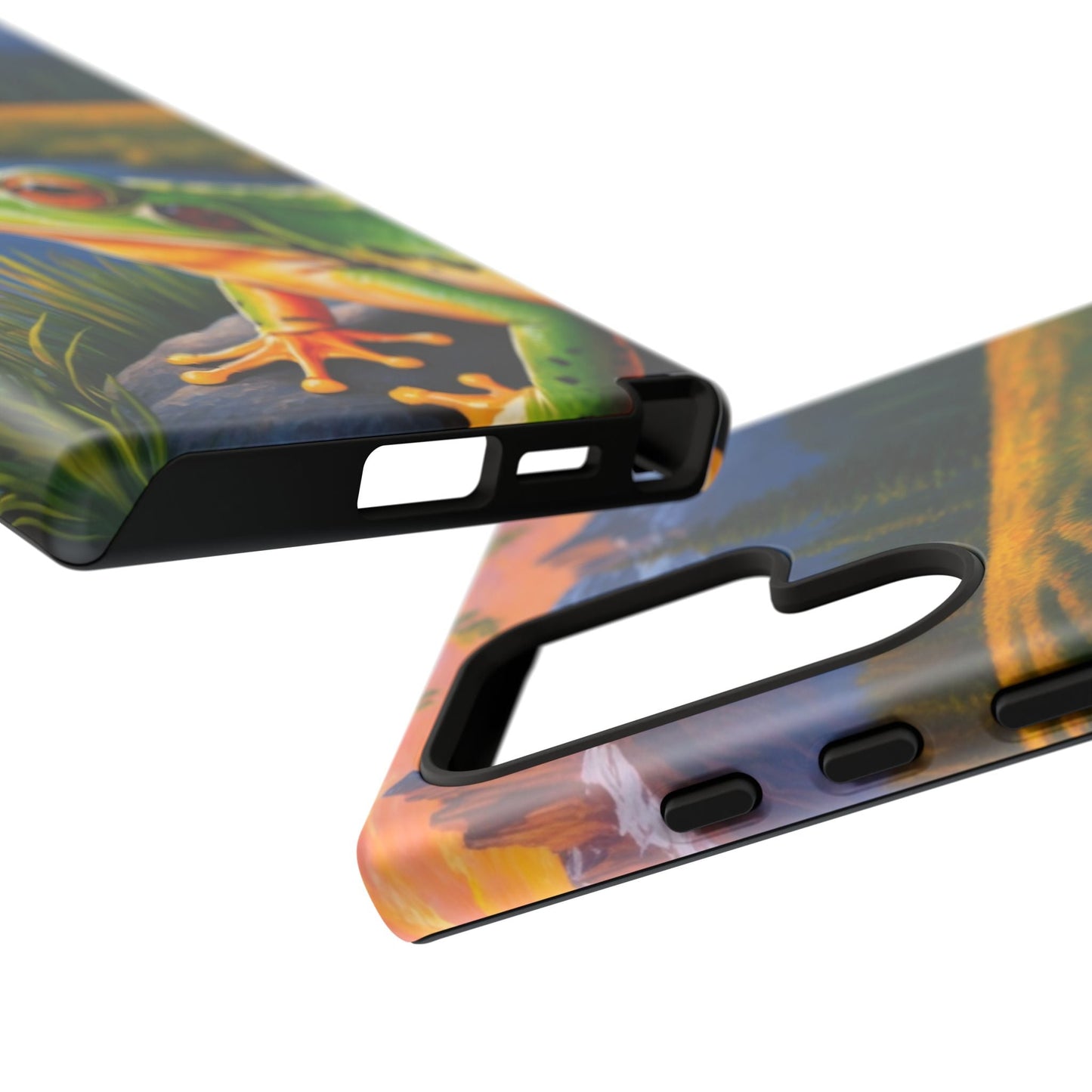 Sunset Serenity Frog - Nature - Inspired Samsung Galaxy Case - BOGO Cases