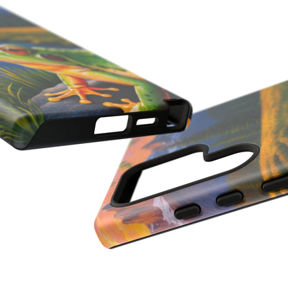 Sunset Serenity Frog - Nature - Inspired Samsung Galaxy Case - BOGO Cases