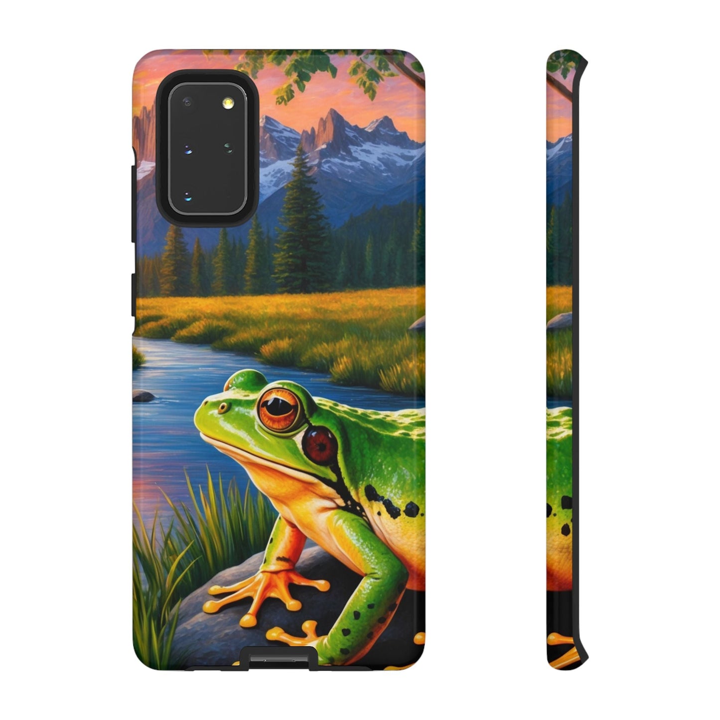 Sunset Serenity Frog - Nature - Inspired Samsung Galaxy Case - BOGO Cases