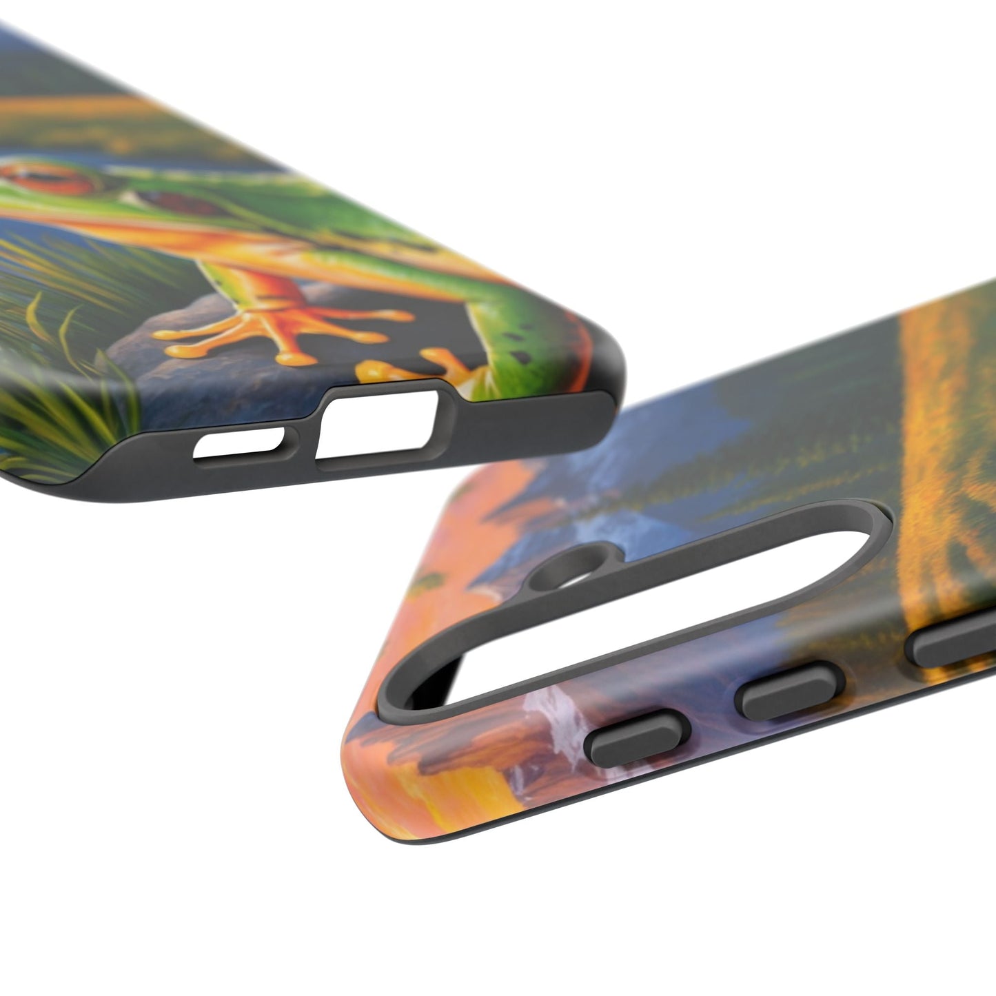 Sunset Serenity Frog - Nature - Inspired Samsung Galaxy Case - BOGO Cases