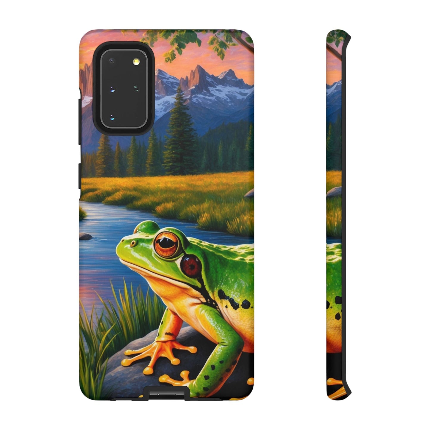 Sunset Serenity Frog - Nature - Inspired Samsung Galaxy Case - BOGO Cases
