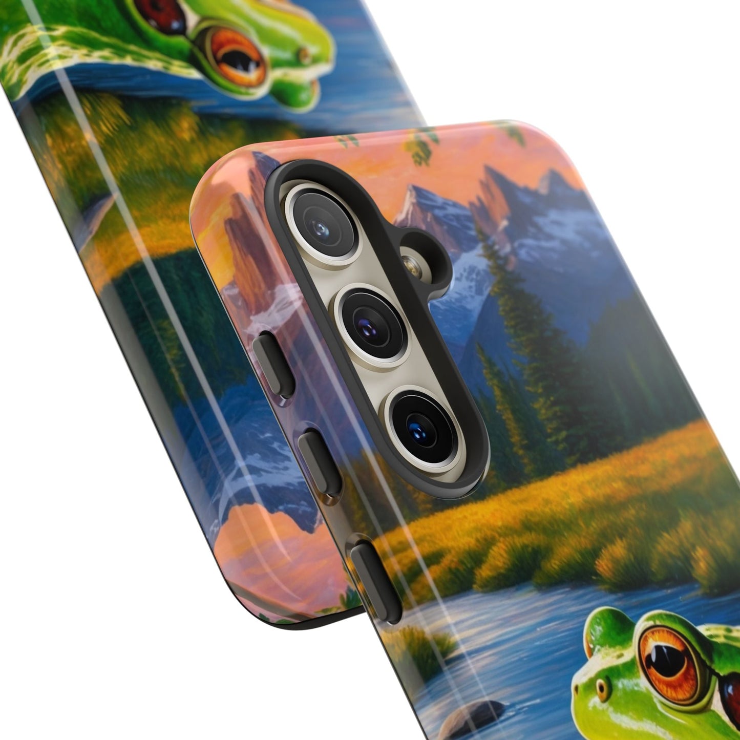 Sunset Serenity Frog - Nature - Inspired Samsung Galaxy Case - BOGO Cases