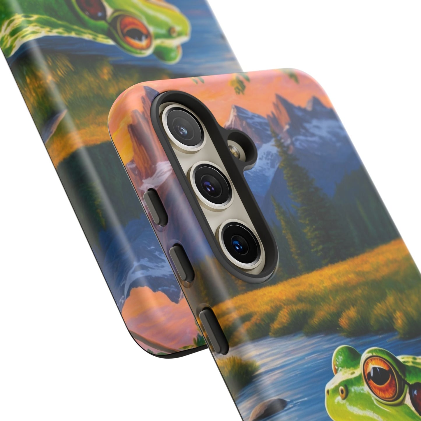 Sunset Serenity Frog - Nature - Inspired Samsung Galaxy Case - BOGO Cases