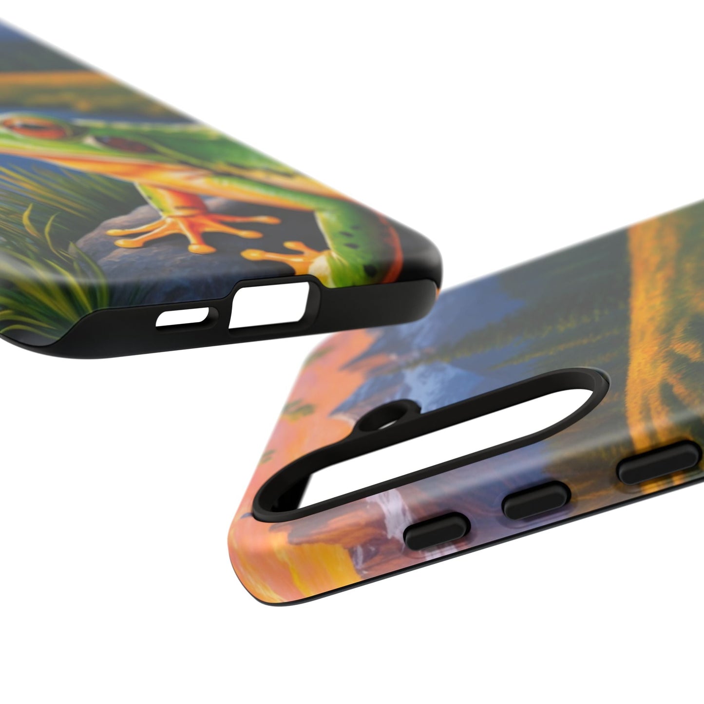 Sunset Serenity Frog - Nature - Inspired Samsung Galaxy Case - BOGO Cases