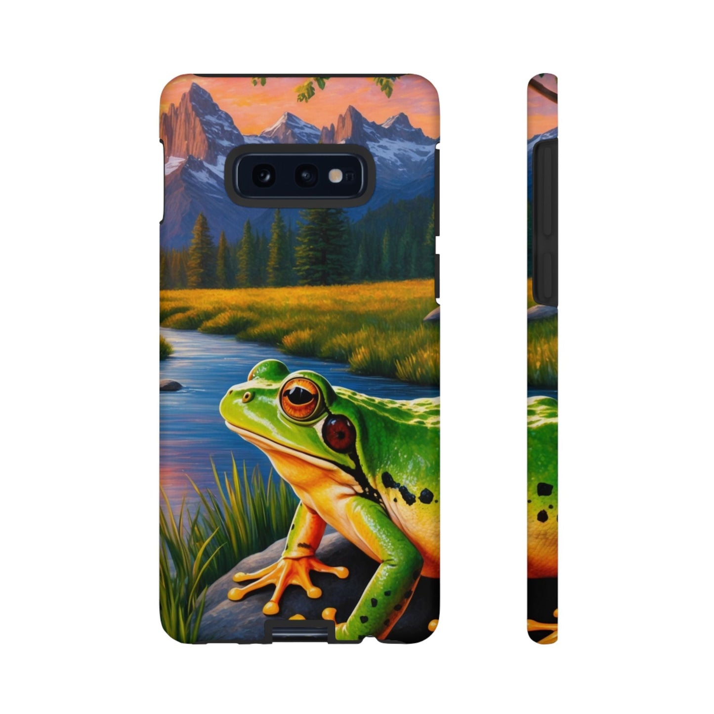 Sunset Serenity Frog - Nature - Inspired Samsung Galaxy Case - BOGO Cases