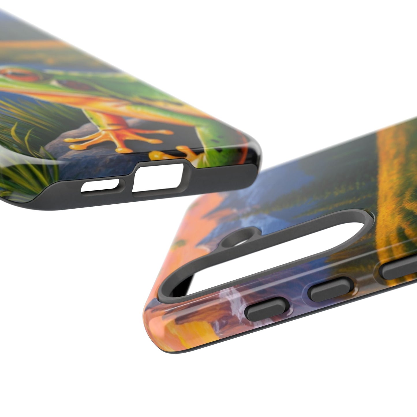 Sunset Serenity Frog - Nature - Inspired Samsung Galaxy Case - BOGO Cases
