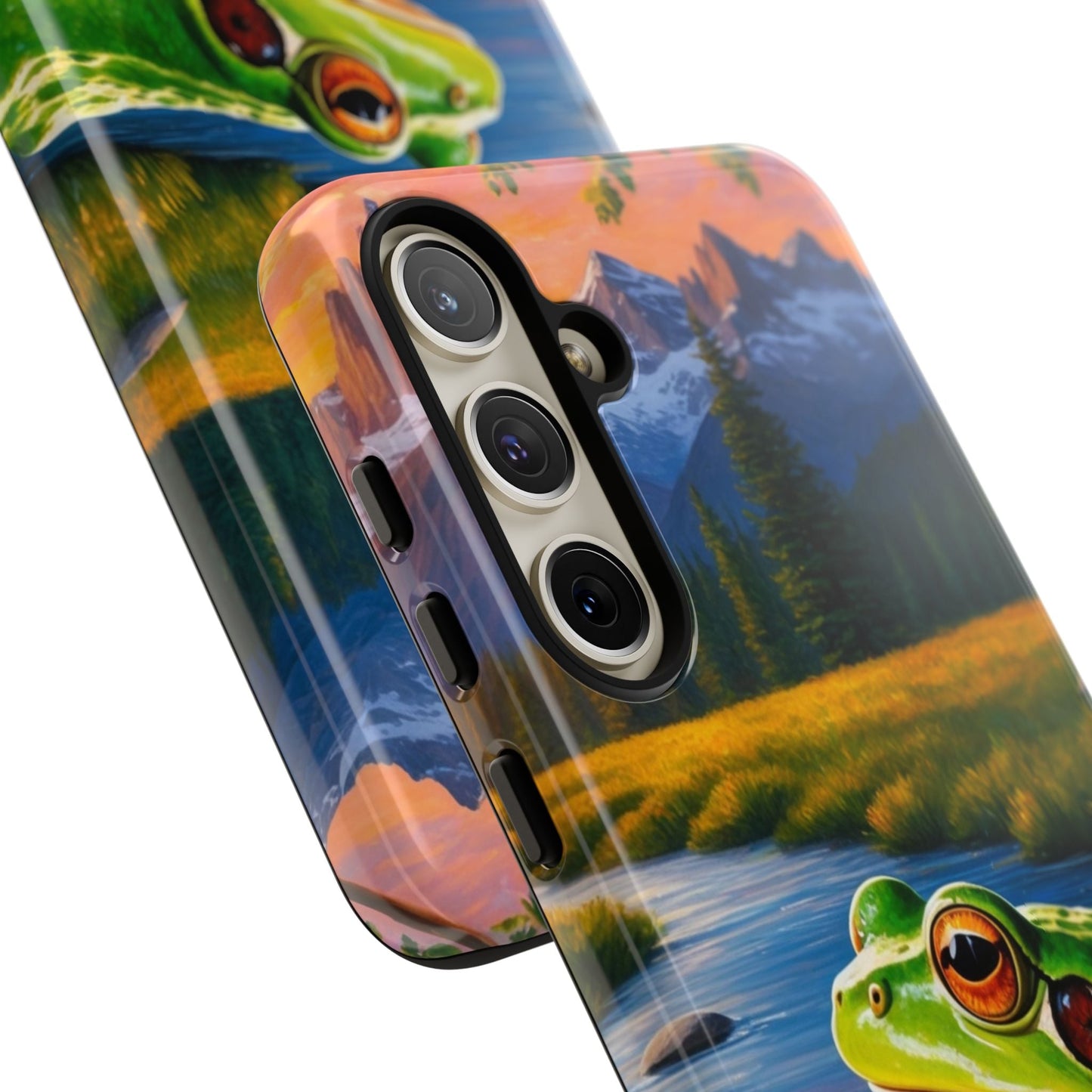Sunset Serenity Frog - Nature - Inspired Samsung Galaxy Case - BOGO Cases