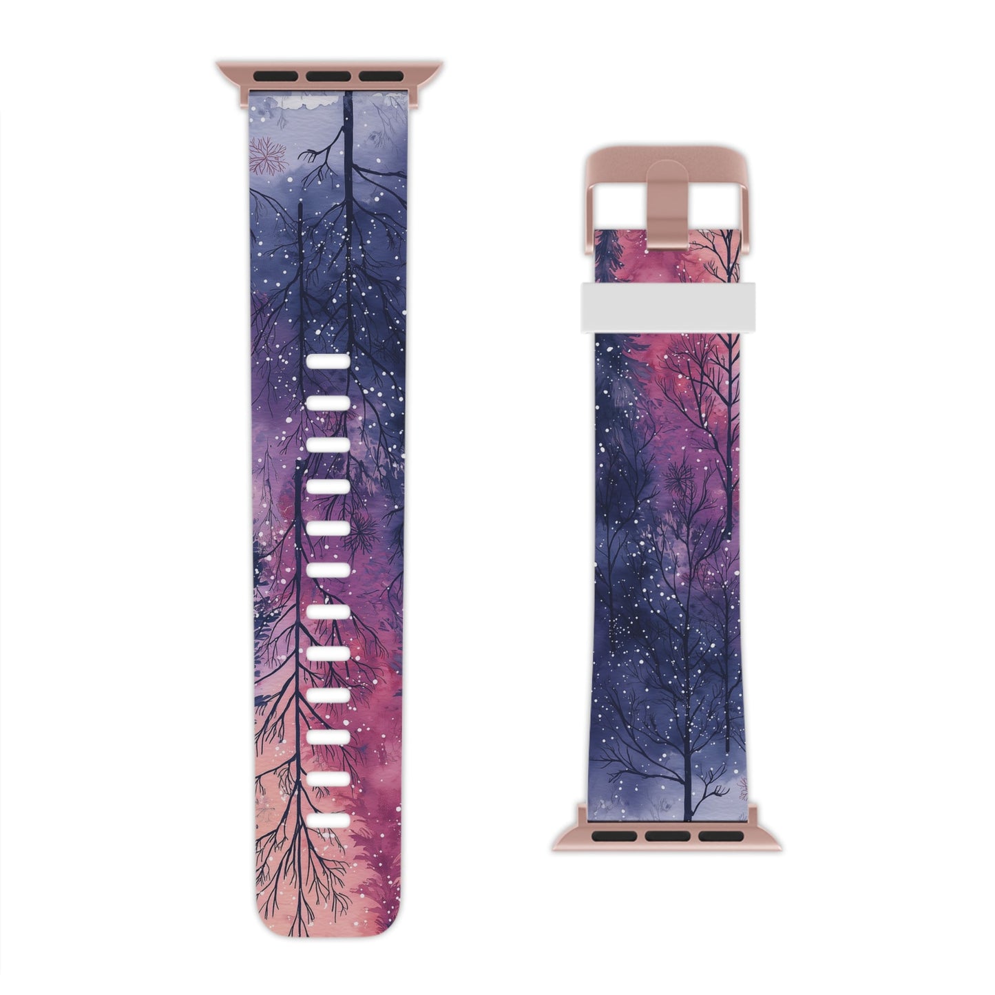 Sunset Snow Forest Apple Watch Band - BOGO Cases