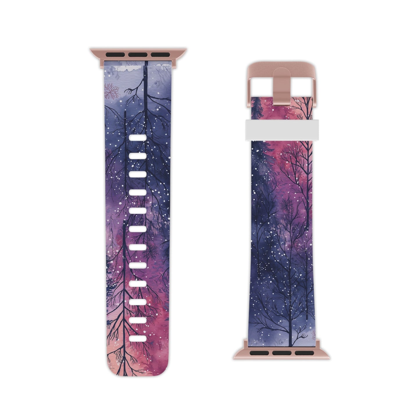 Sunset Snow Forest Apple Watch Band - BOGO Cases