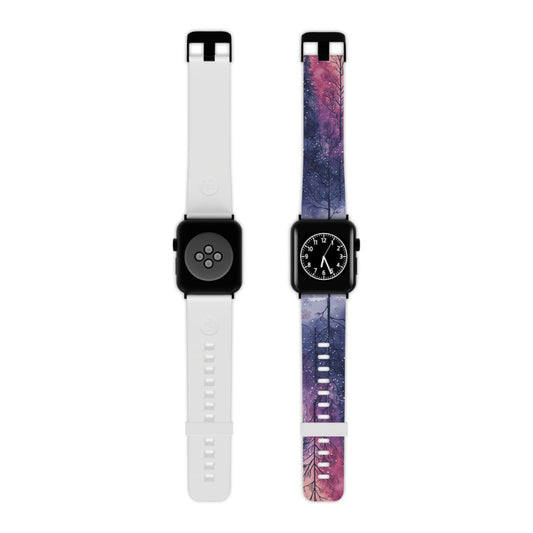 Sunset Snow Forest Apple Watch Band - BOGO Cases