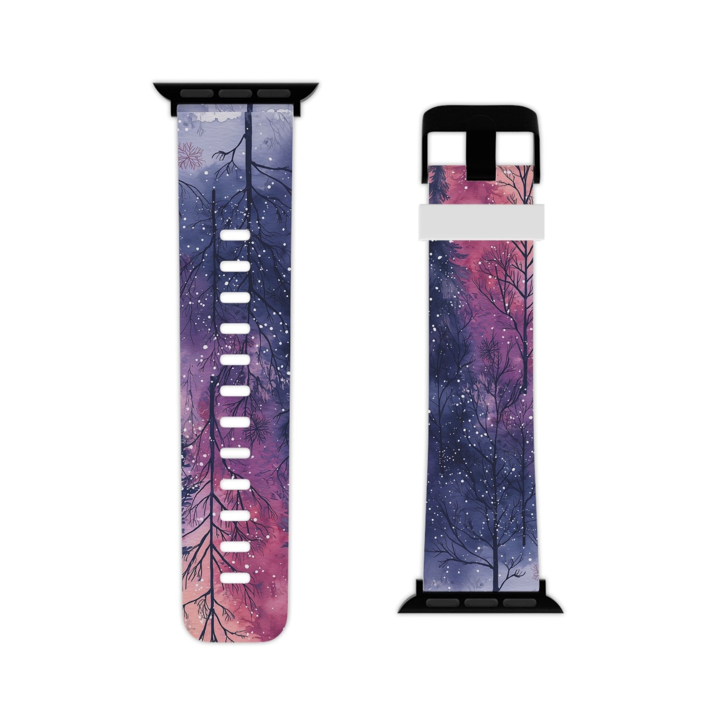 Sunset Snow Forest Apple Watch Band - BOGO Cases