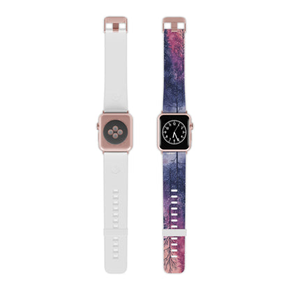 Sunset Snow Forest Apple Watch Band - BOGO Cases