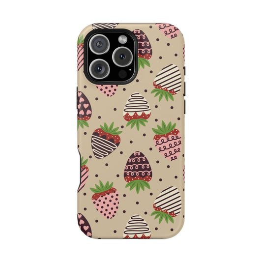 Sweetest Strawberries MagSafe iPhone Case - BOGO Cases