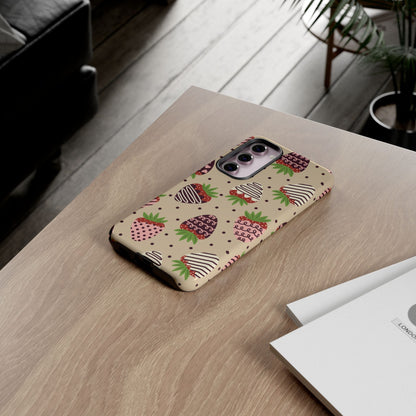 Sweetest Strawberries Samsung Galaxy Case - BOGO Cases