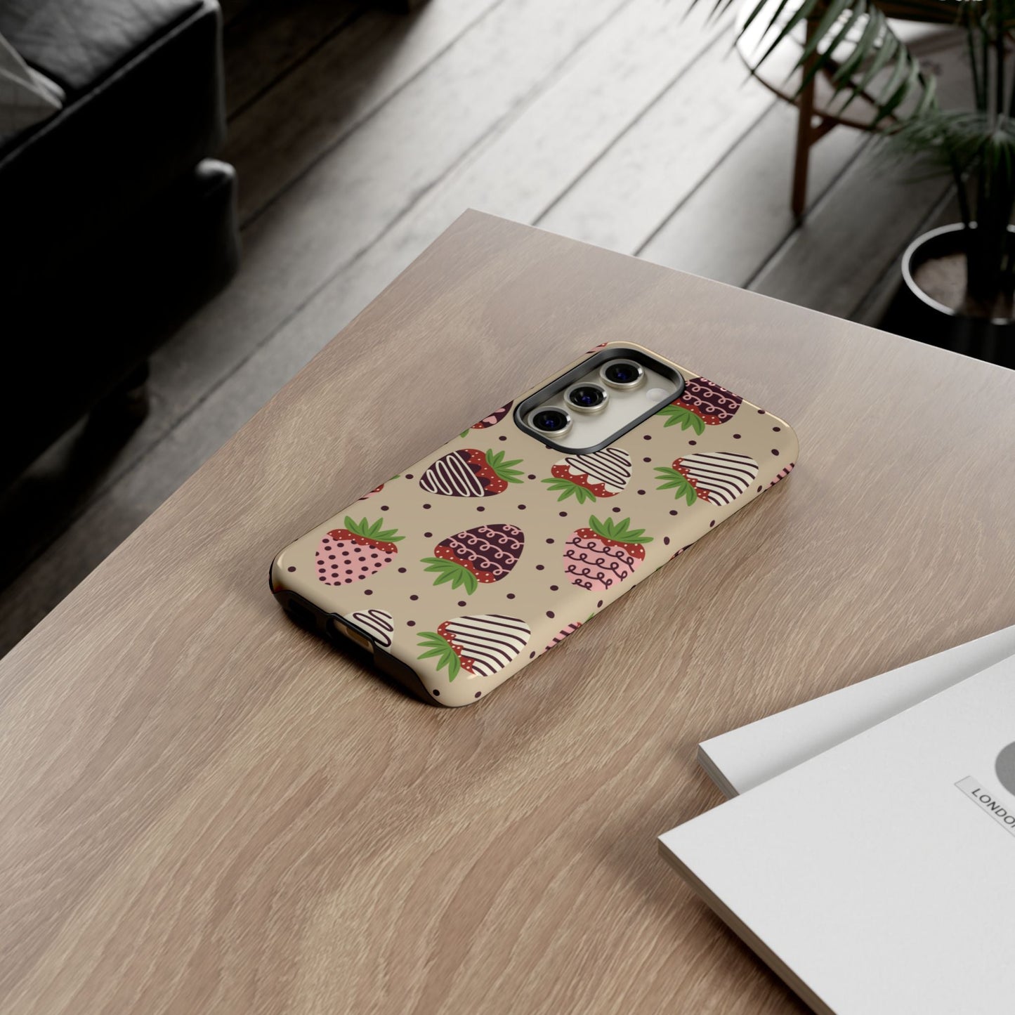 Sweetest Strawberries Samsung Galaxy Case - BOGO Cases