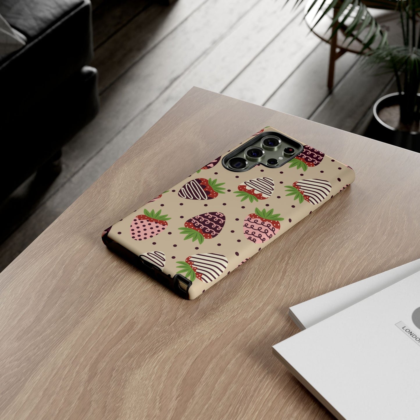 Sweetest Strawberries Samsung Galaxy Case - BOGO Cases