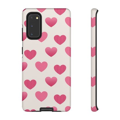 Textured Hearts Samsung Galaxy Case - BOGO Cases