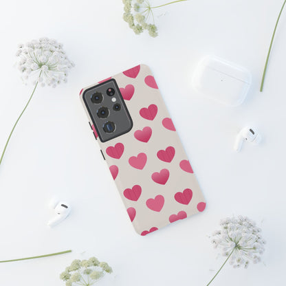 Textured Hearts Samsung Galaxy Case - BOGO Cases