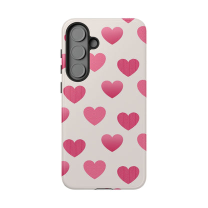 Textured Hearts Samsung Galaxy Case - BOGO Cases