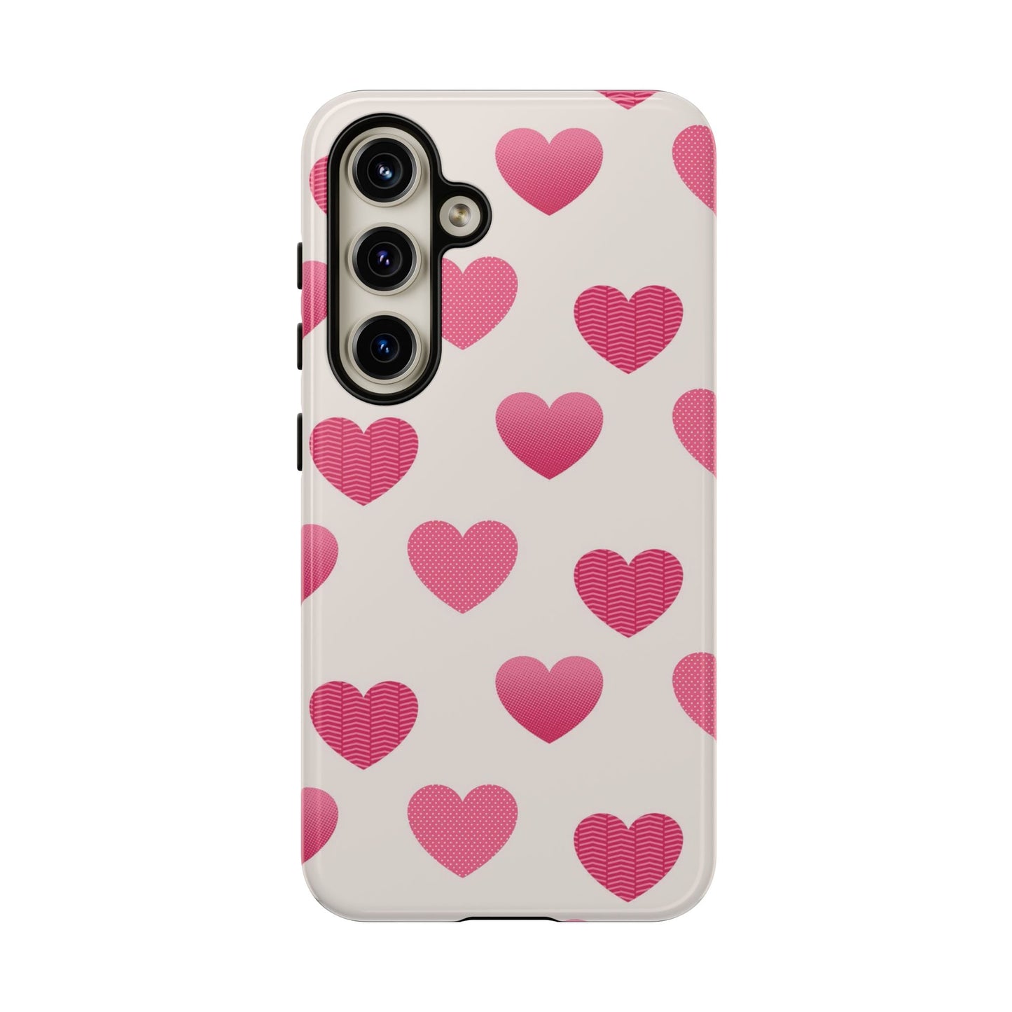 Textured Hearts Samsung Galaxy Case - BOGO Cases