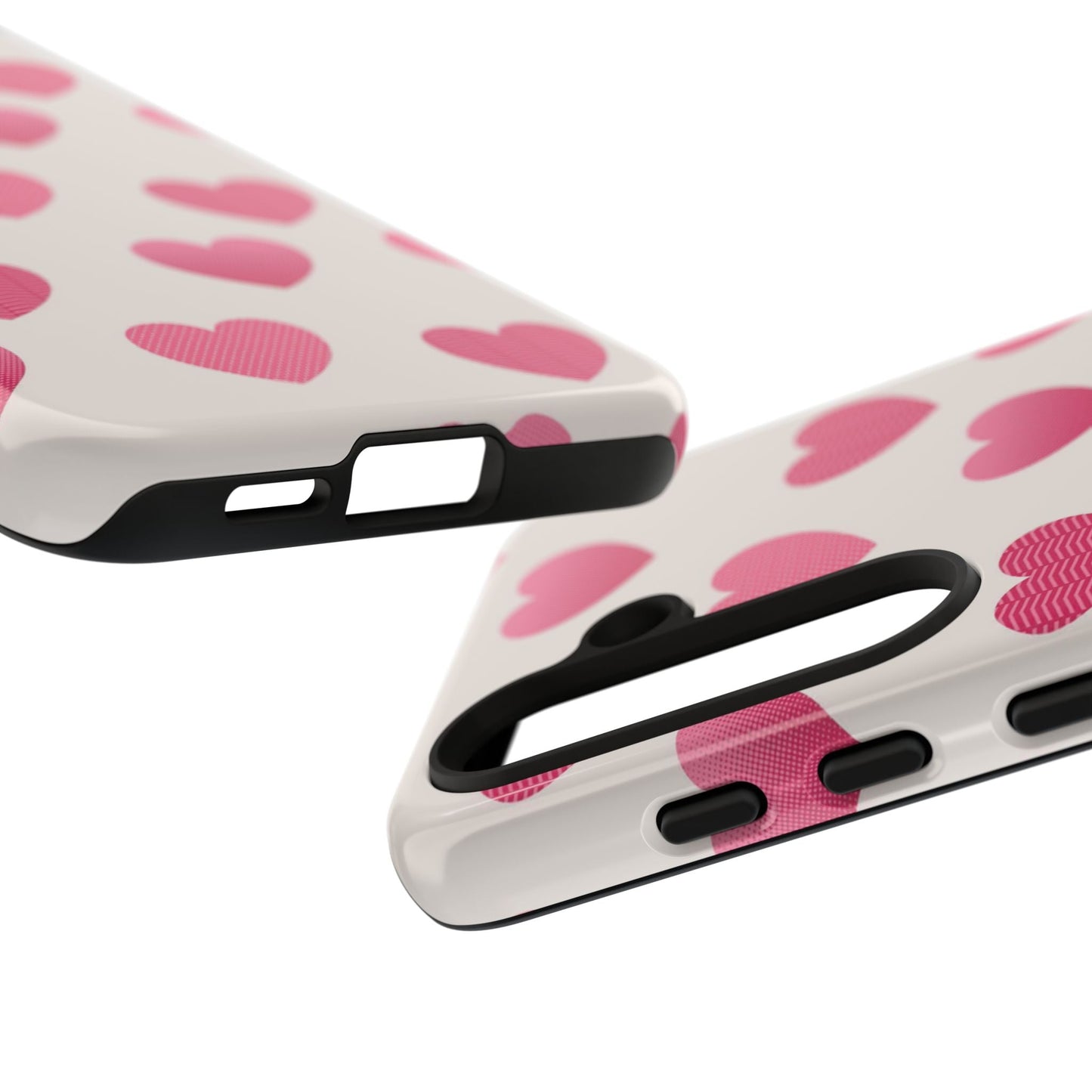 Textured Hearts Samsung Galaxy Case - BOGO Cases