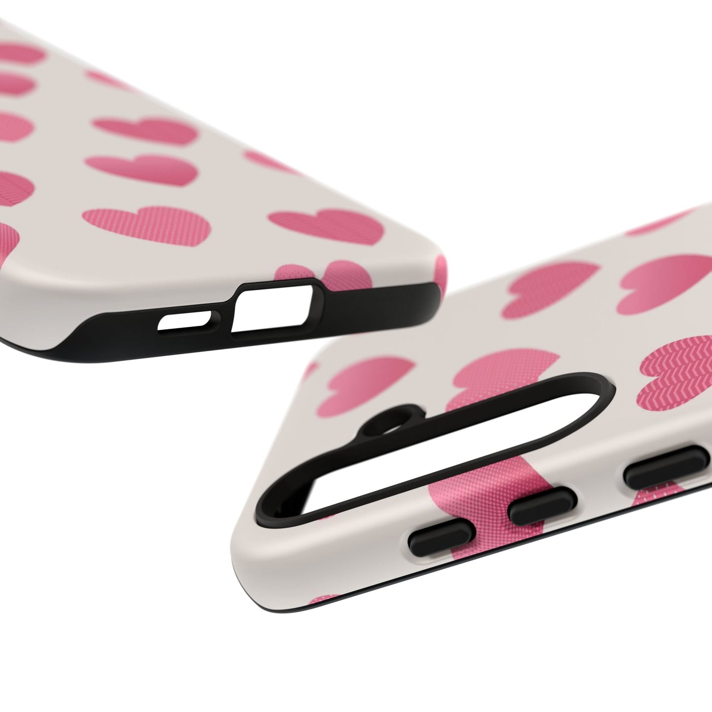 Textured Hearts Samsung Galaxy Case - BOGO Cases