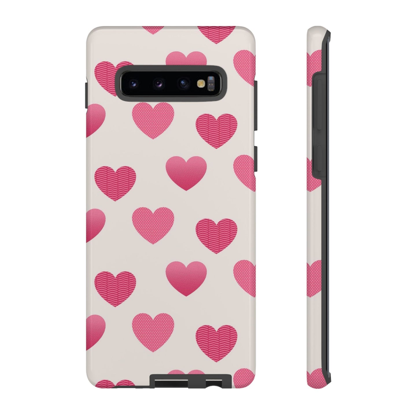 Textured Hearts Samsung Galaxy Case - BOGO Cases