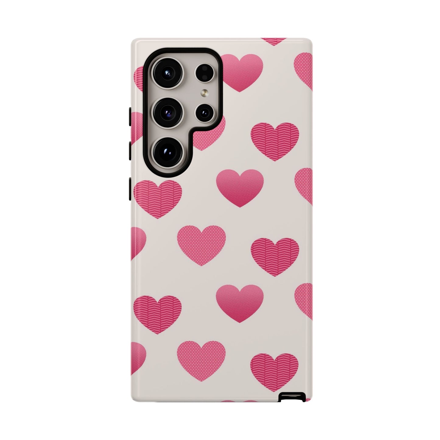 Textured Hearts Samsung Galaxy Case - BOGO Cases