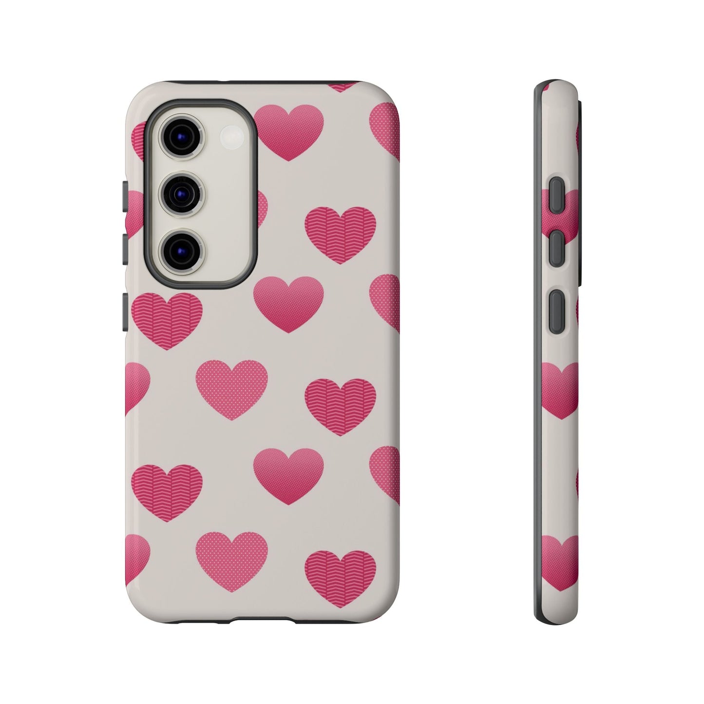 Textured Hearts Samsung Galaxy Case - BOGO Cases