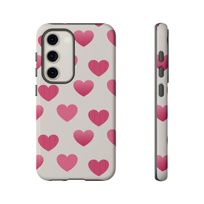 Textured Hearts Samsung Galaxy Case - BOGO Cases