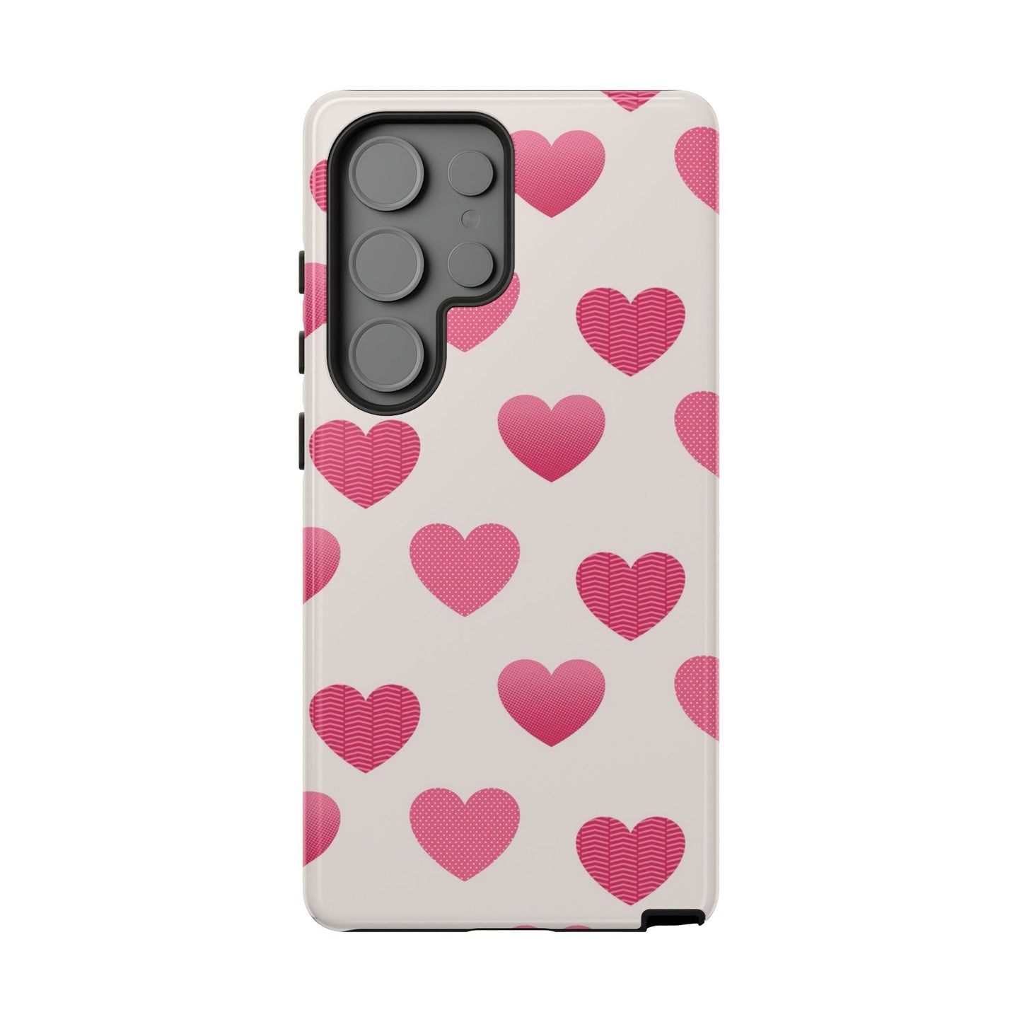 Textured Hearts Samsung Galaxy Case - BOGO Cases
