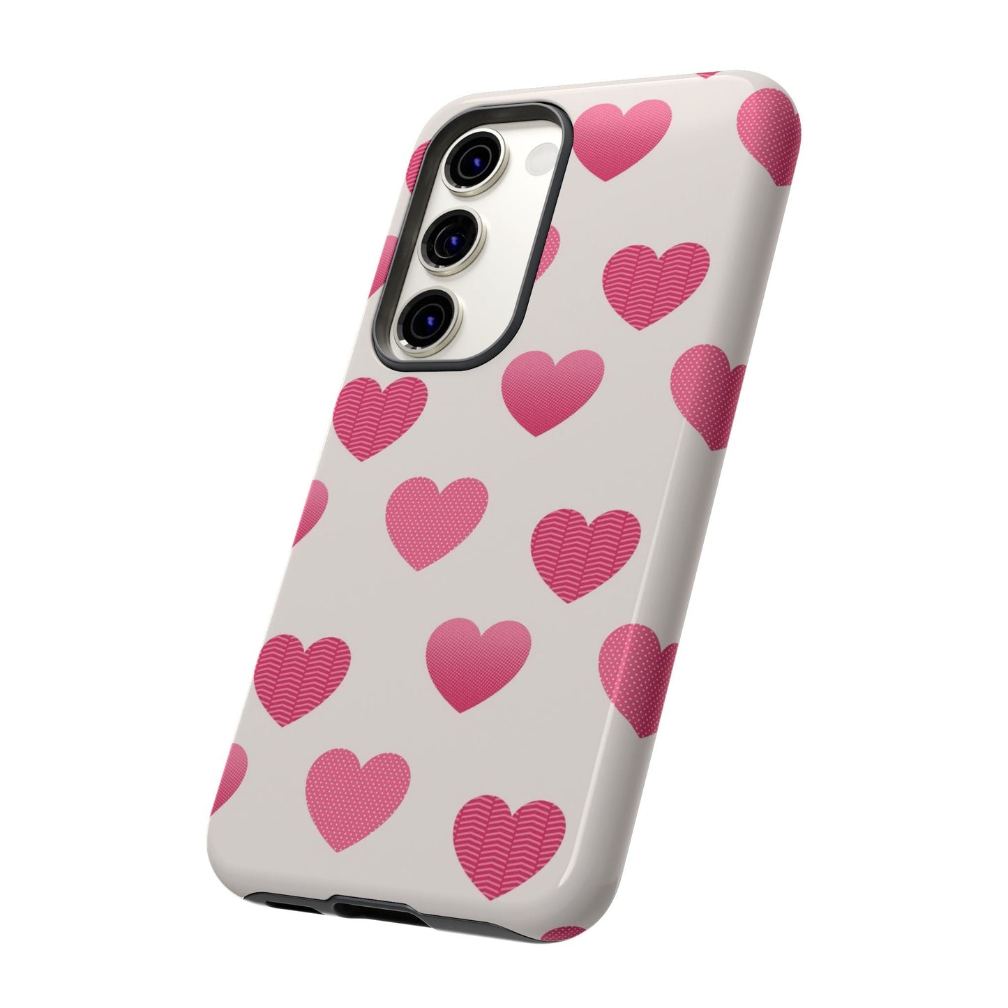 Textured Hearts Samsung Galaxy Case - BOGO Cases