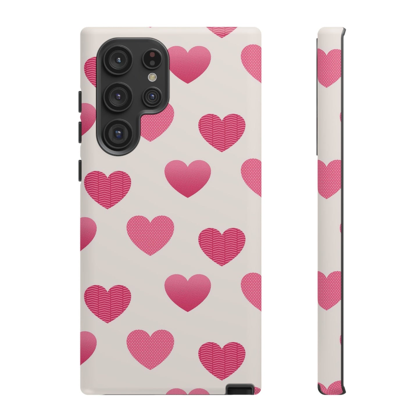 Textured Hearts Samsung Galaxy Case - BOGO Cases