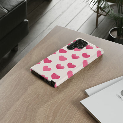 Textured Hearts Samsung Galaxy Case - BOGO Cases