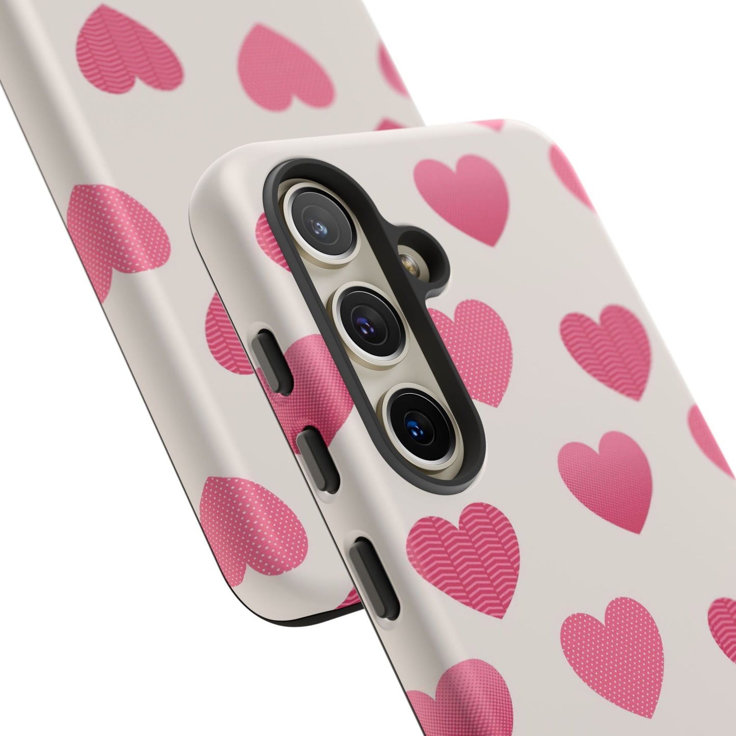 Textured Hearts Samsung Galaxy Case - BOGO Cases