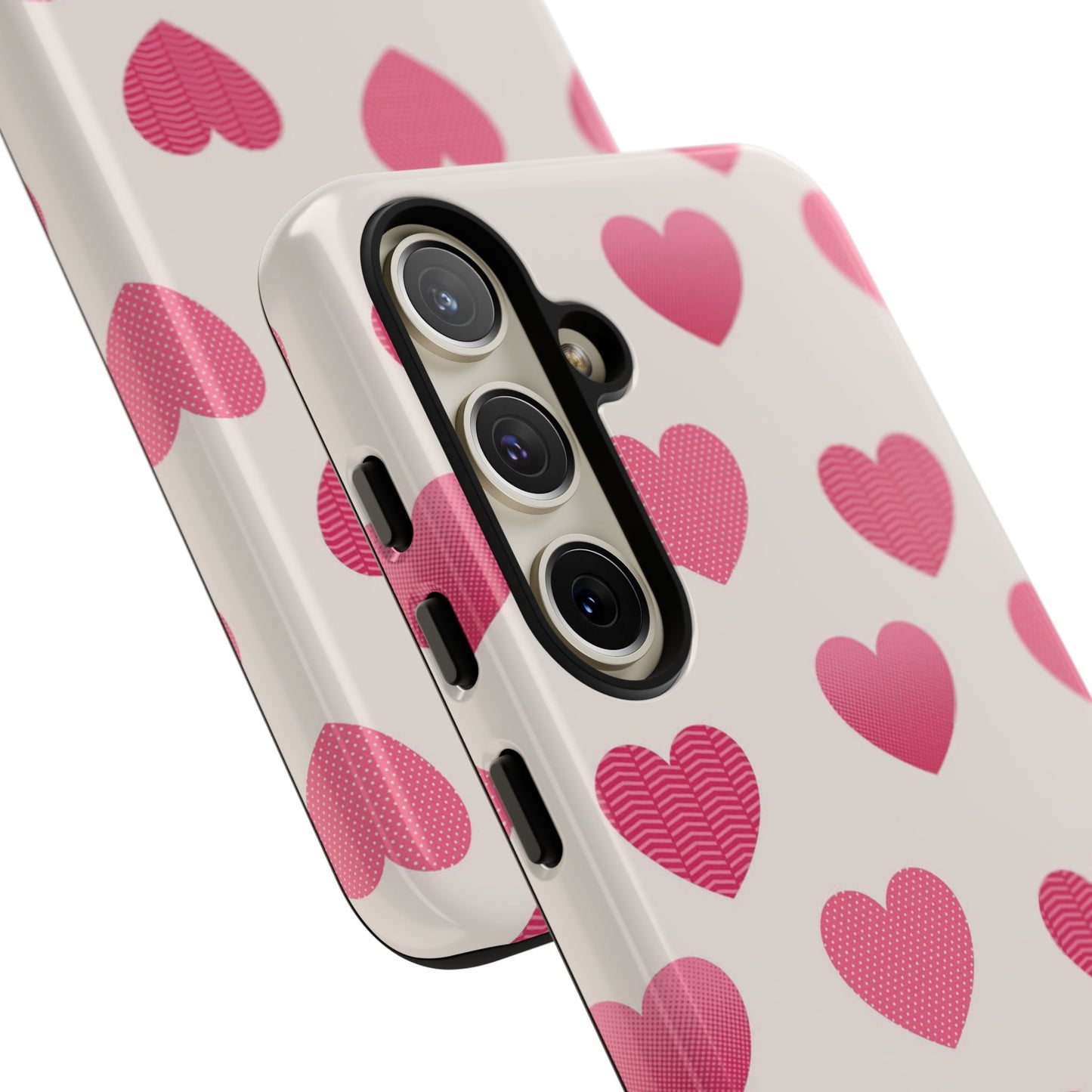 Textured Hearts Samsung Galaxy Case - BOGO Cases