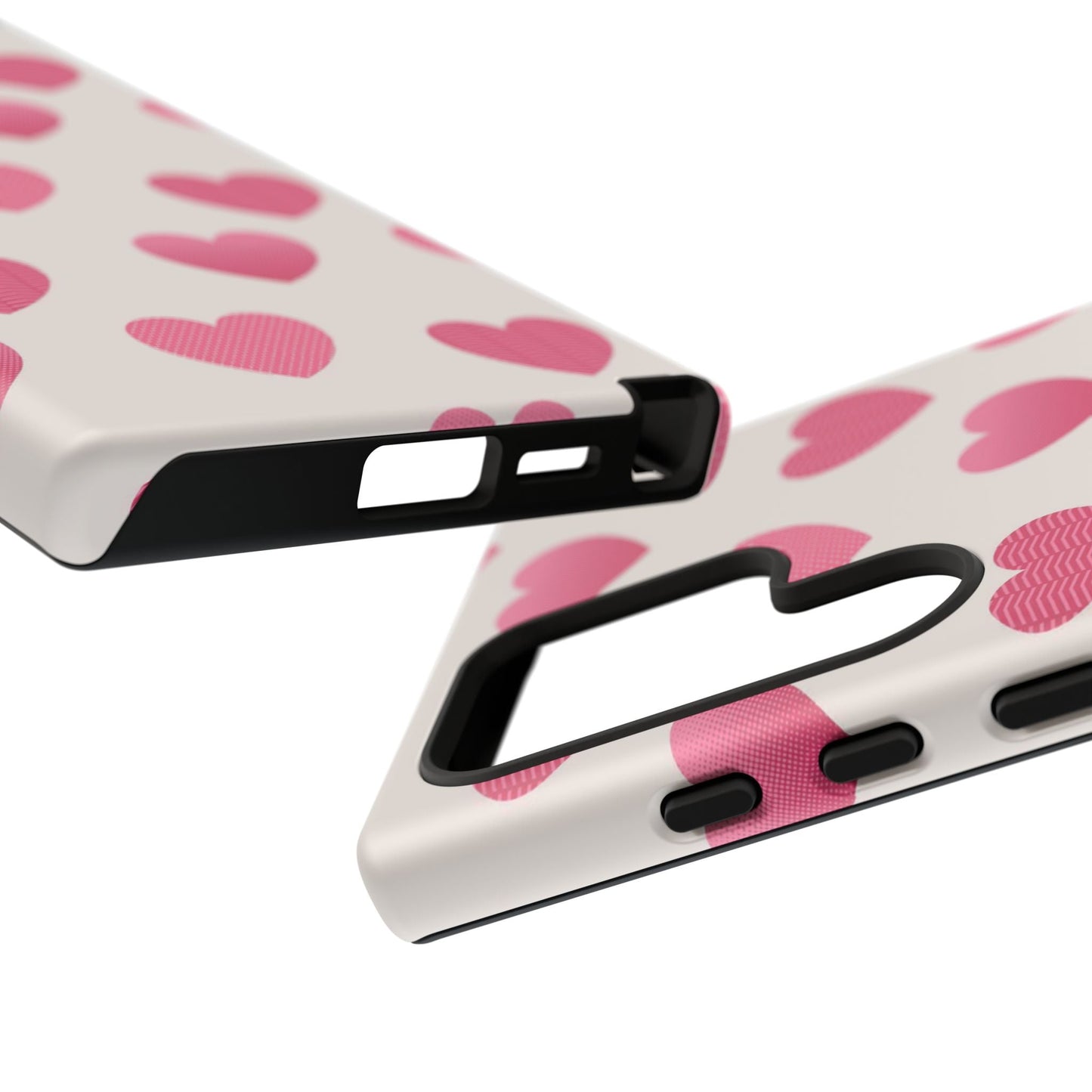 Textured Hearts Samsung Galaxy Case - BOGO Cases