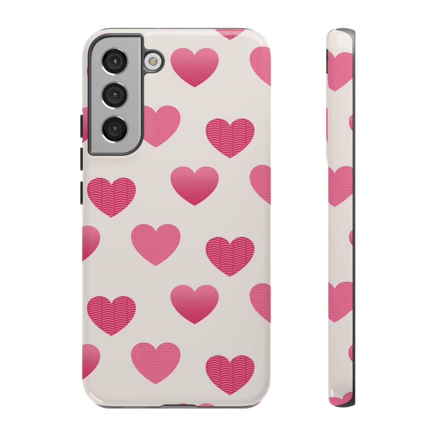 Textured Hearts Samsung Galaxy Case - BOGO Cases