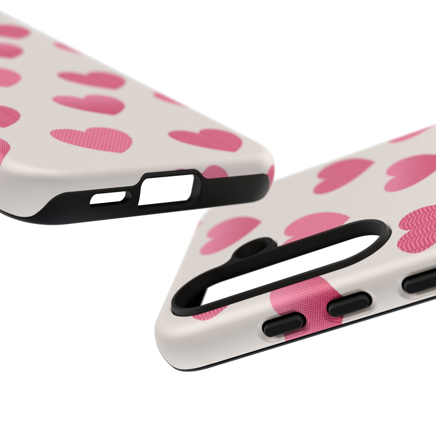 Textured Hearts Samsung Galaxy Case - BOGO Cases