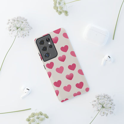 Textured Hearts Samsung Galaxy Case - BOGO Cases